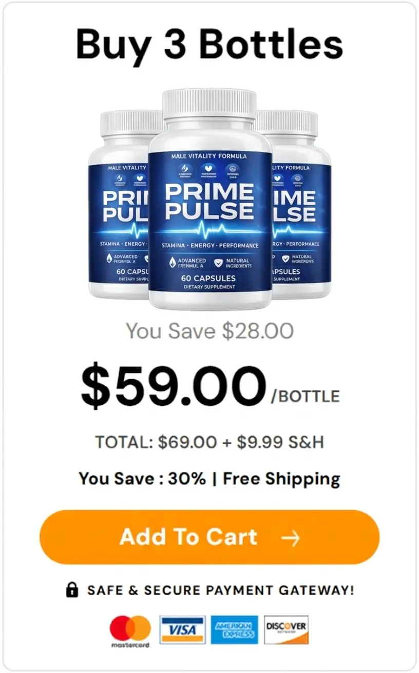 Prime Pulse - 3 Bottles